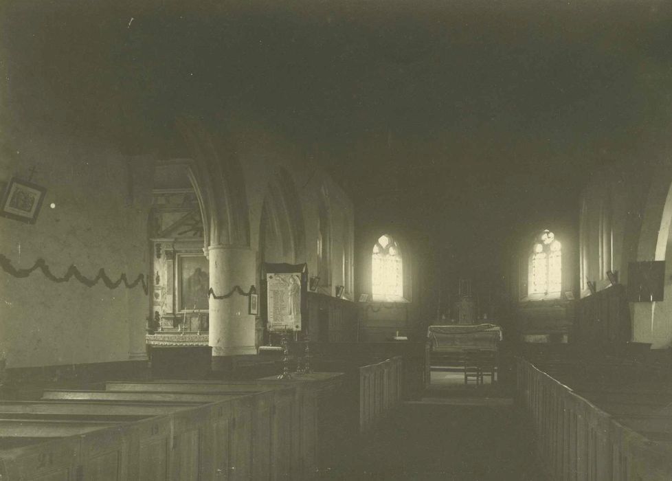 Eglise Saint-Pierre : Nef, vue générale