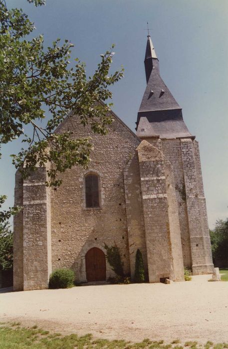 Eglise Saint-Martin : Façade sud, vue générale