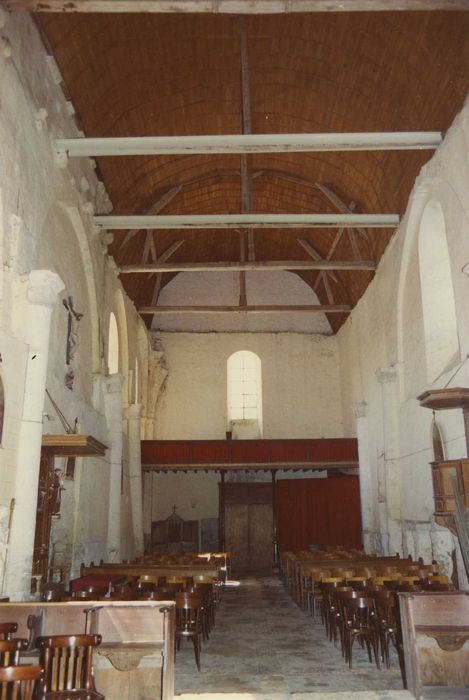 Eglise Saint-Martin : Nef, vue générale