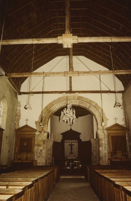 Eglise Saint-Séverin : Nef, vue générale