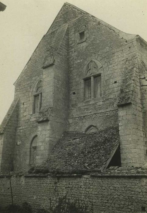 Ferme de la Recette : Pignon est, vue générale