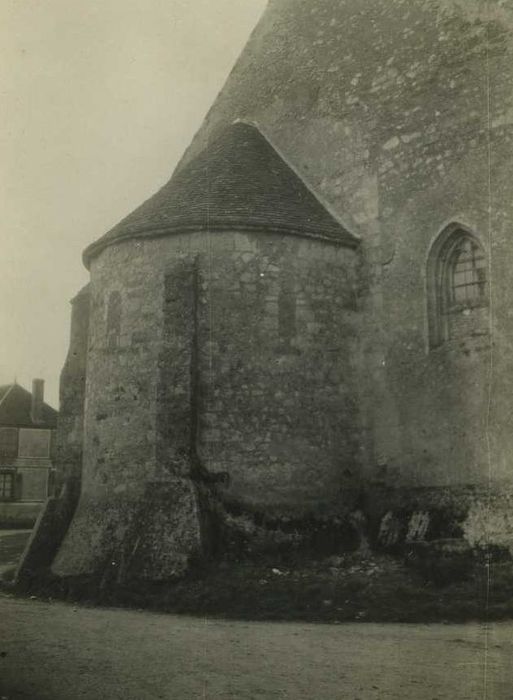 Eglise Saint-André : Chevet, vue générale