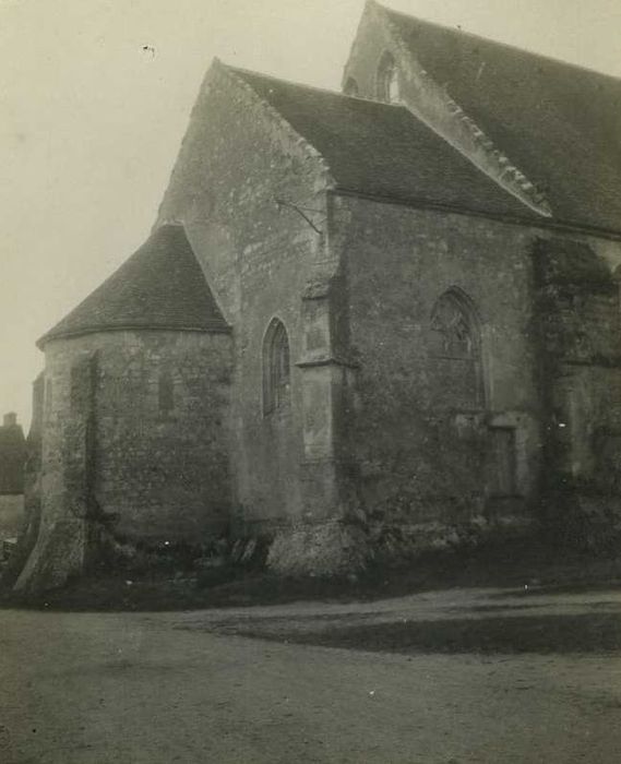 Eglise Saint-André : Chevet, vue générale