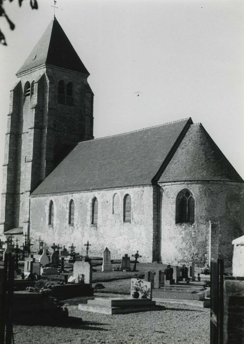 Eglise Saint-Germain : Ensemble sud-est, vue générale