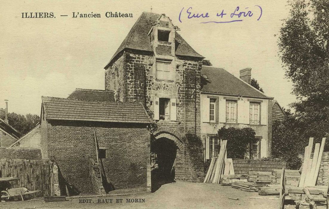 Ancien château : Ensemble est, vue générale