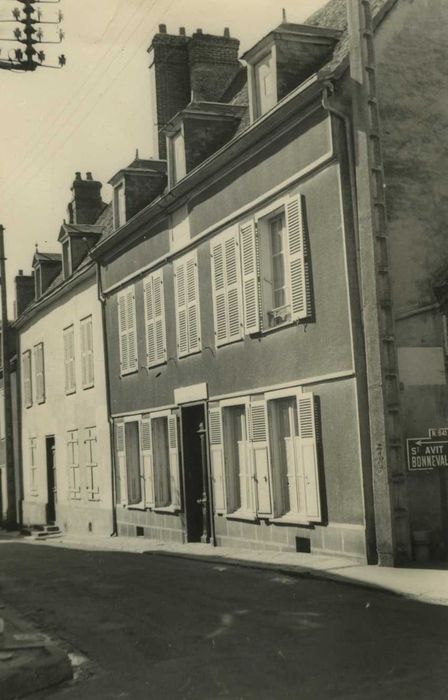 Maison dite de Tante Léonie : Façade sur rue, vue générale