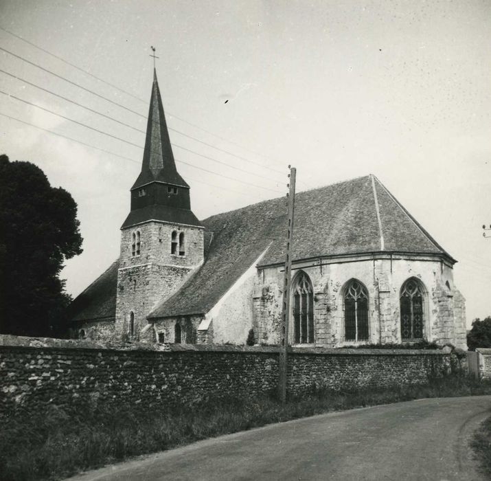 Eglise Saint-Nicolas : Ensemble sud-est, vue générale