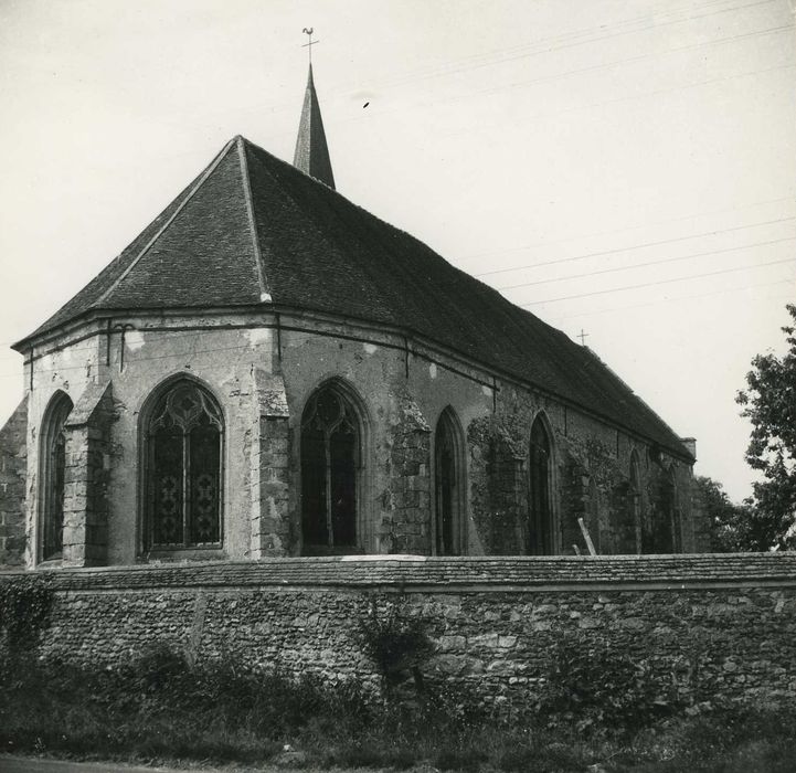 Eglise Saint-Nicolas : Ensemble nord-est, vue générale