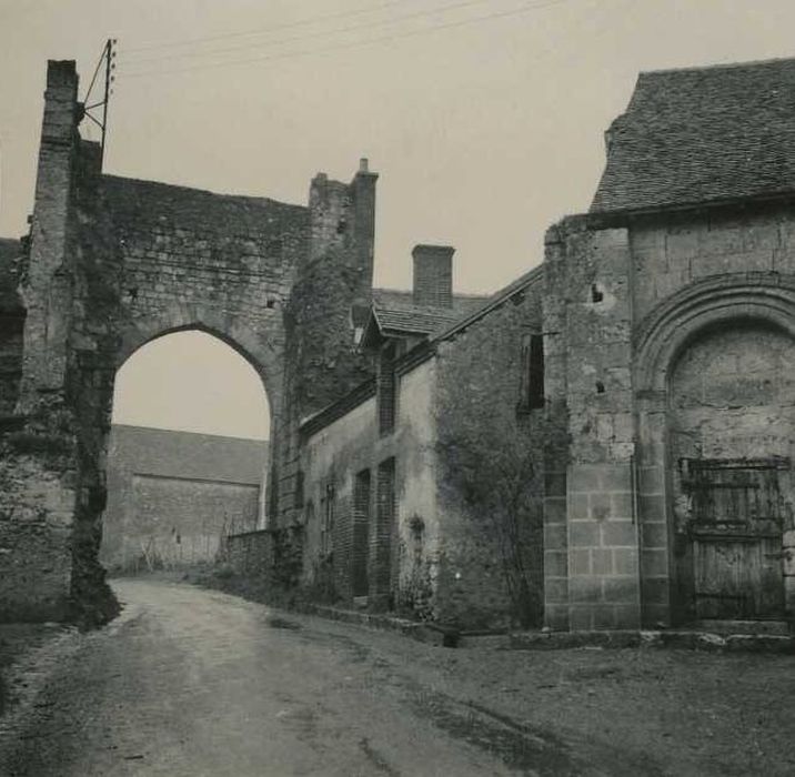 Porte Roland : Elévation nord, vue générale