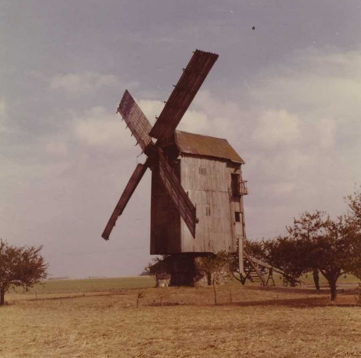 Moulin à vent de Chesnay : Vue générale