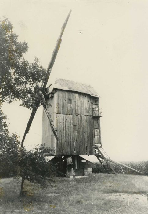 Moulin à vent de Chesnay : Vue générale