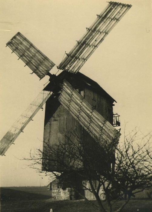 Moulin à vent de Chesnay : Vue générale