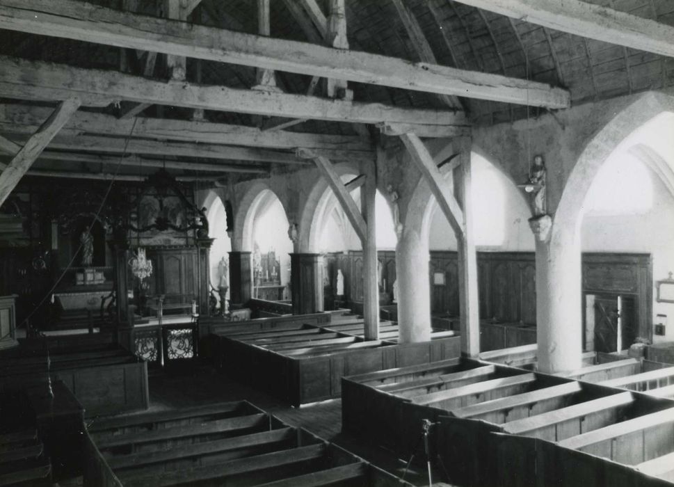 Église Saint-Léger : Nef, vue générale