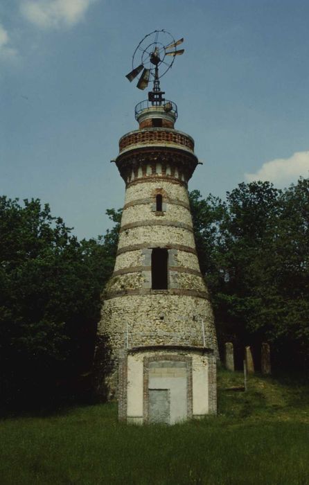 Château : Eolienne, vue générale