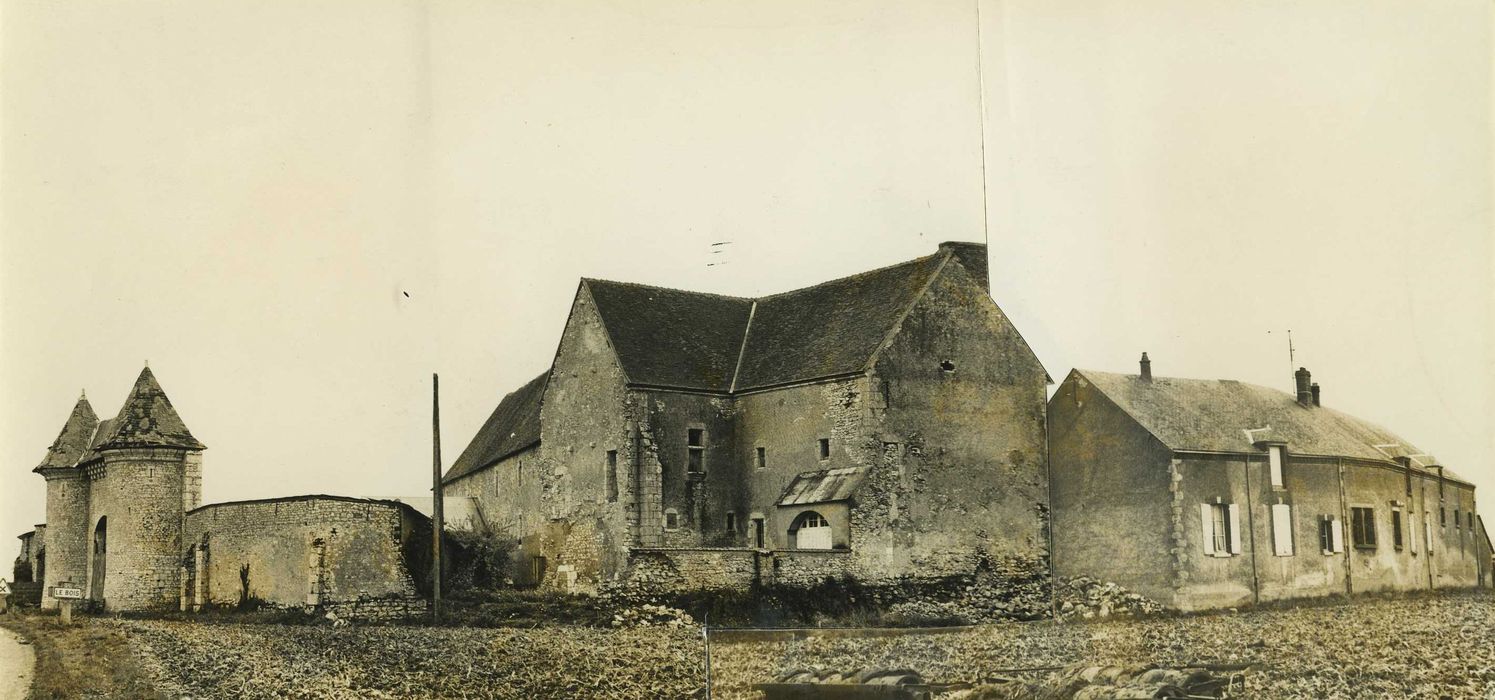 Ancienne abbaye du Bois : Ensemble nord, vue générale