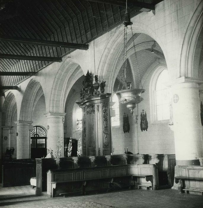 Eglise Notre-Dame : Nef, vue partielle