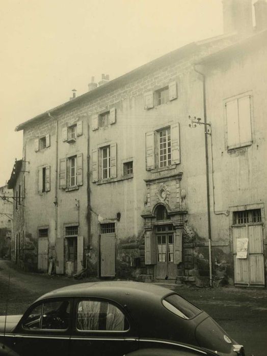 Ancien monastère des Augustines : Façade sur rue, vue partielle