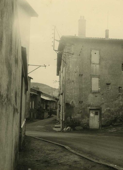 Ancien monastère des Augustines : Façade sur rue, vue partielle