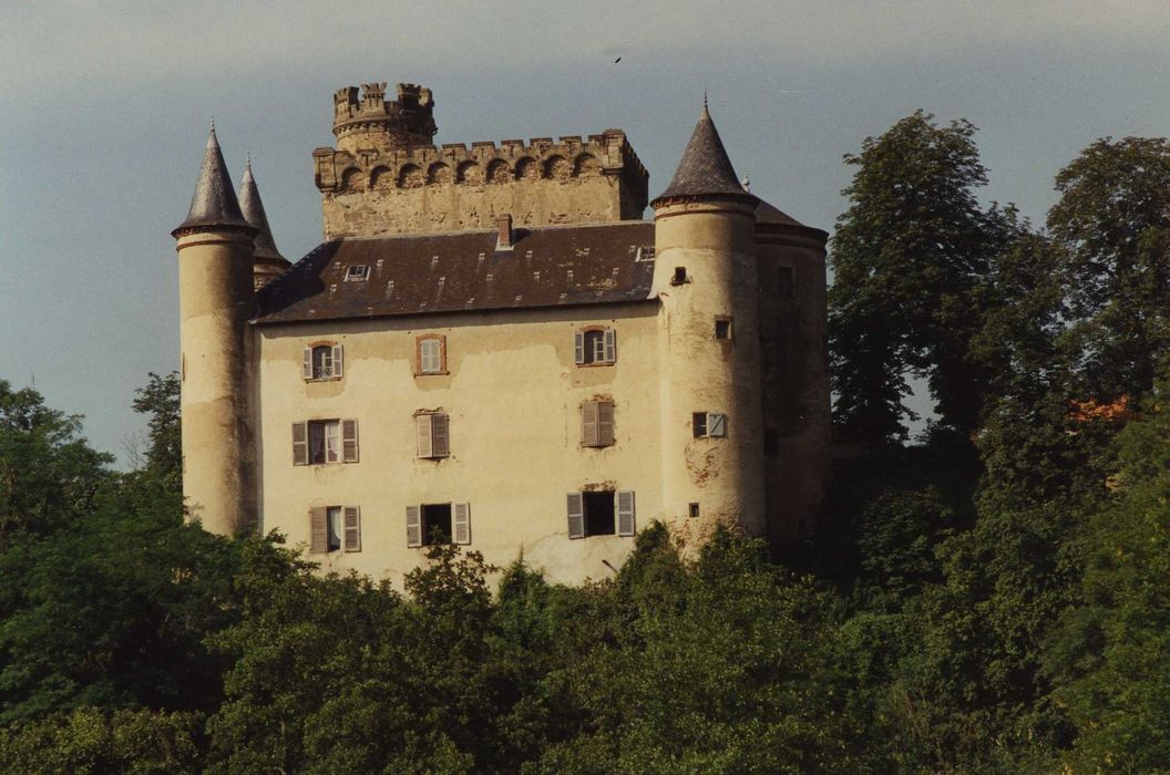 Château de Torsiac : Ensemble est, vue générale