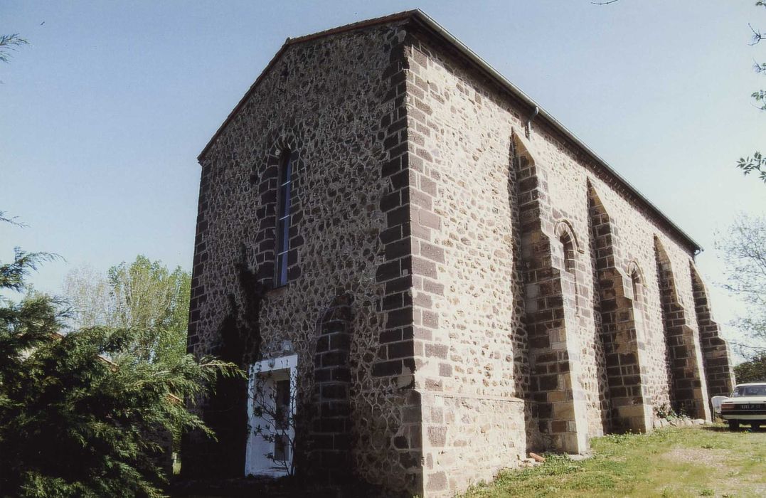 Léproserie de la Bajasse : Façades sud et ouest, vue générale