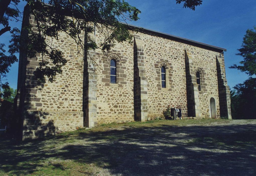 Léproserie de la Bajasse : Façade sud, vue générale