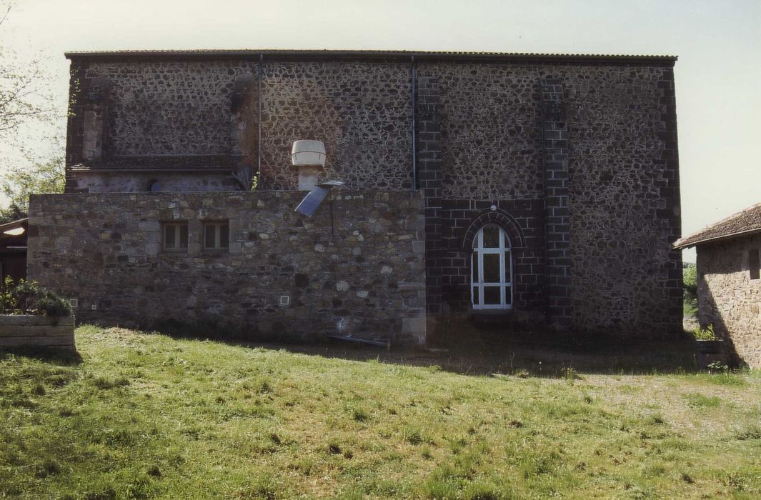 Léproserie de la Bajasse : Façade nord, vue générale