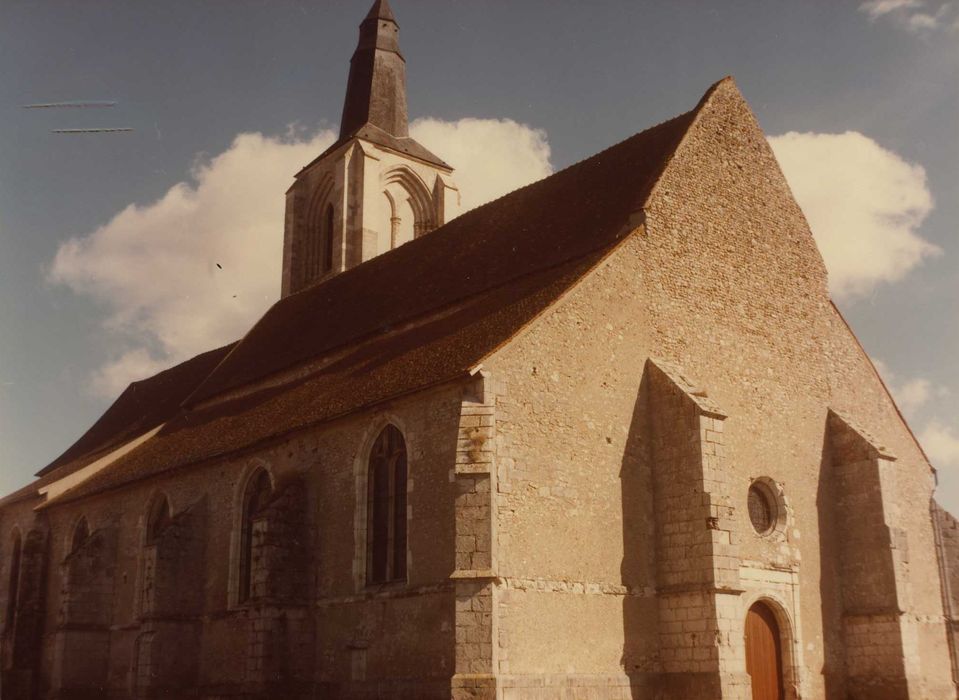 Eglise Saint-Aignan : Ensemble sud-ouest, vue générale