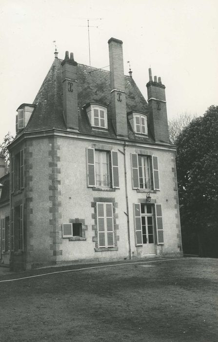 Château de la Prêche : Façade nord, vue générale