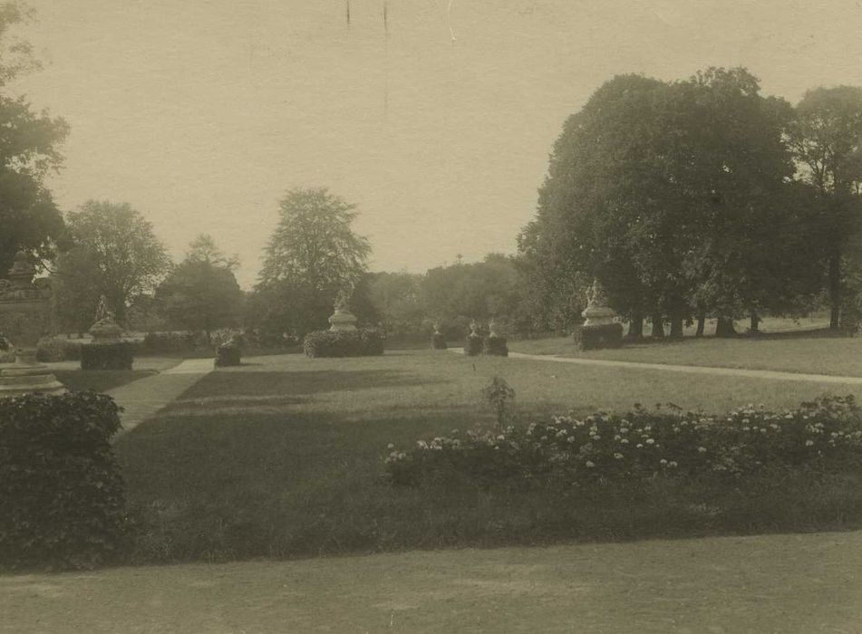 Château : Parc nord, vue générale