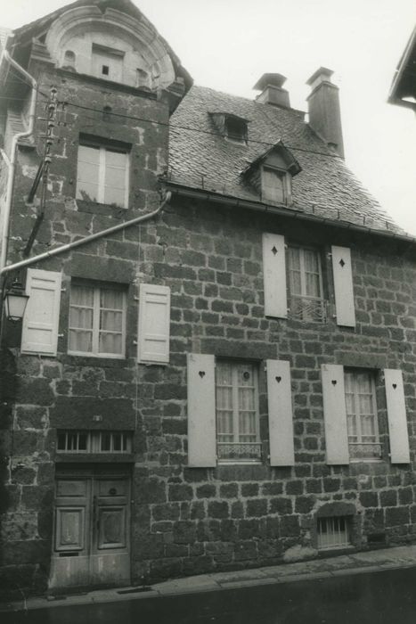 Maison Déjou : Façade sur rue, vue générale