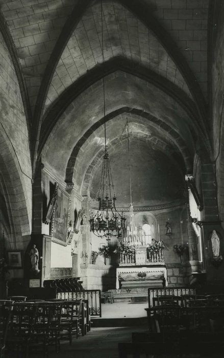 Eglise Saint-Laurent : Nef, vue générale