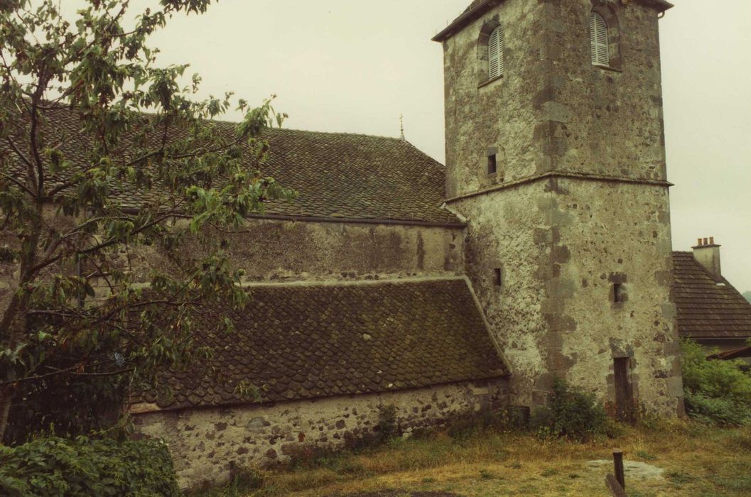 Eglise Saint-Pierre : Façade latérale nord, vue partielle