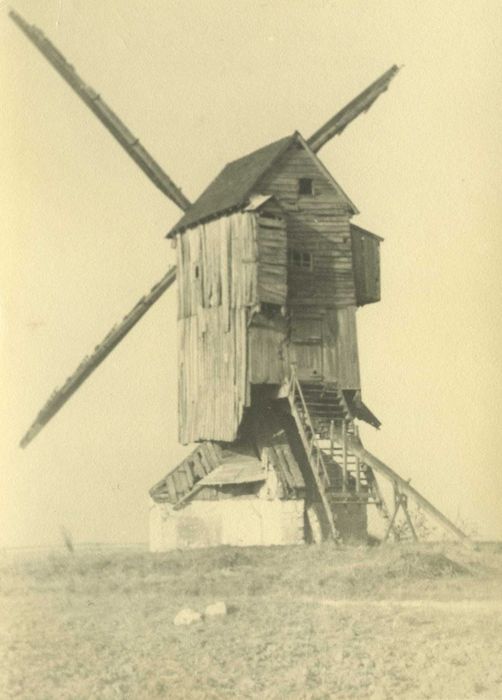 Moulin à vent de Lignerolles : Vue générale