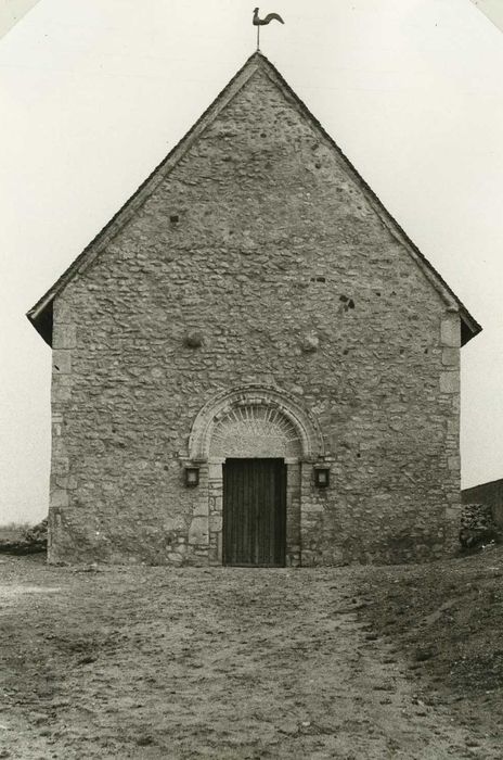 Ancienne église Saint-Martin : Façade occidentale, vue générale