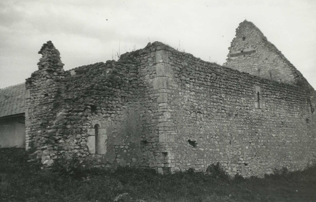 Ancienne église Saint-Martin : Ensemble nord-est, vue générale