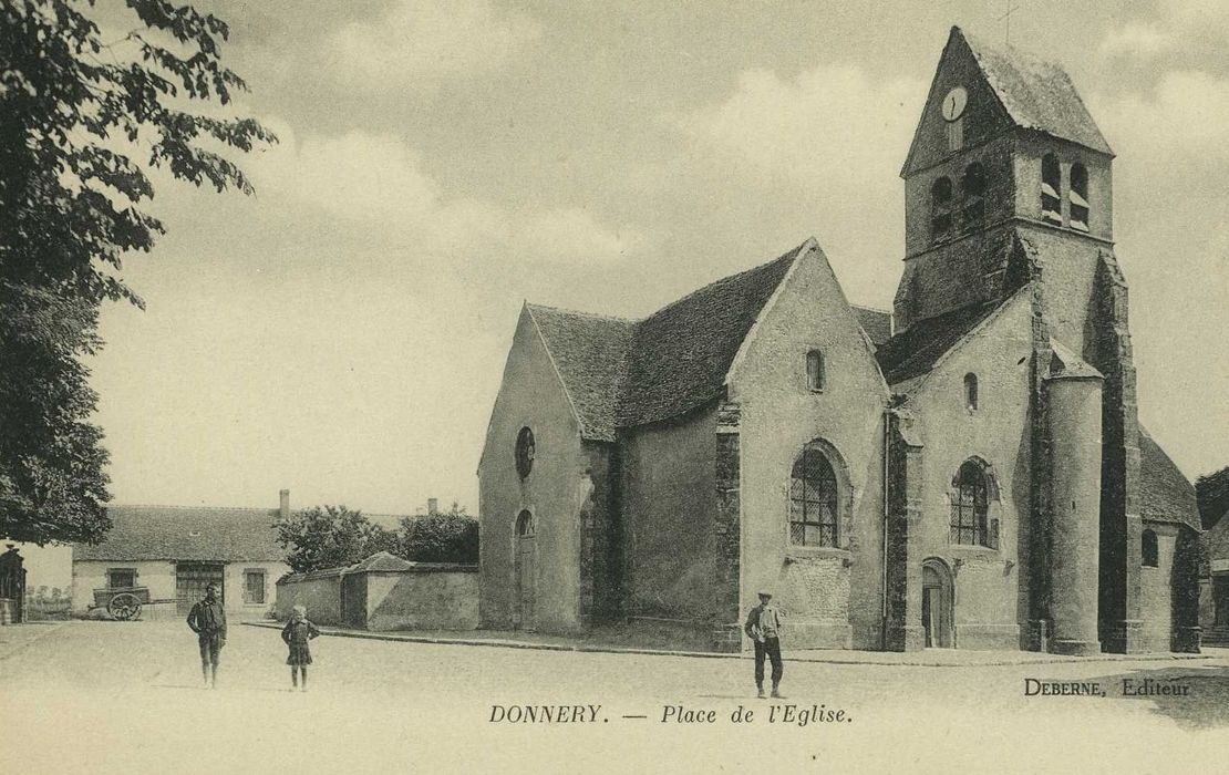 Eglise Saint-Etienne : Ensemble sud-ouest, vue générale