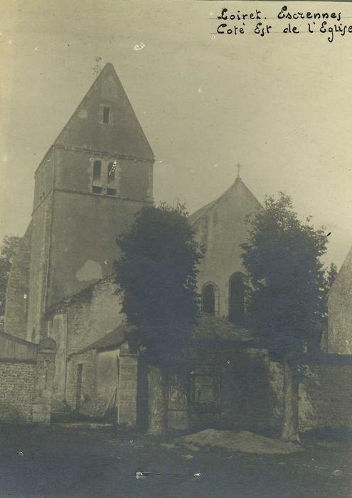 Eglise Saint-Lubin : Ensemble sud-est, vue générale