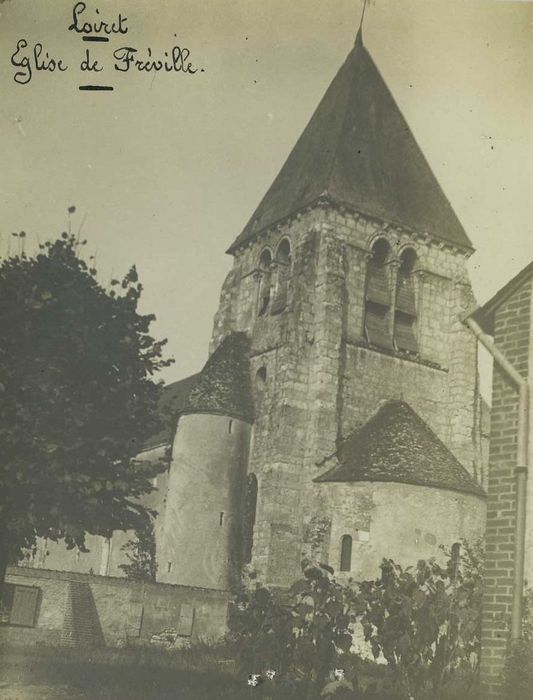 Eglise Saint-Martial : Ensemble sud-est, vue partielle