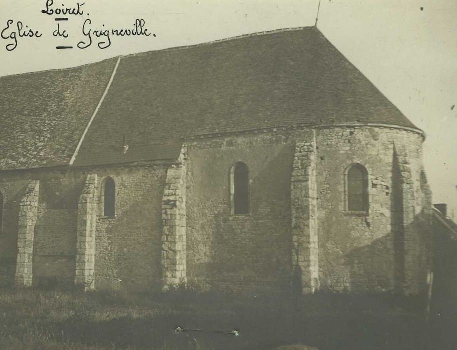 Eglise de Greneville : Nef, vue générale