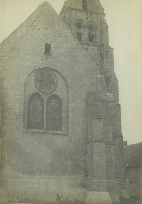 Eglise Saint-Félix de Guignonville : Chevet, vue générale