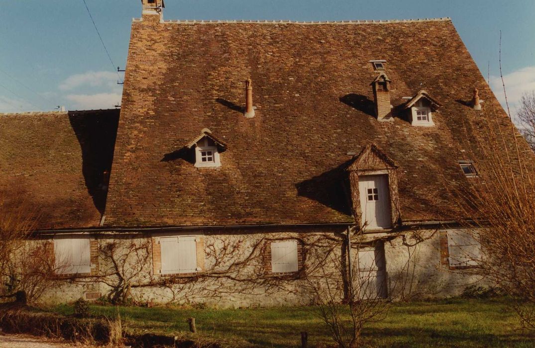 Moulin Tosset : Façade ouest