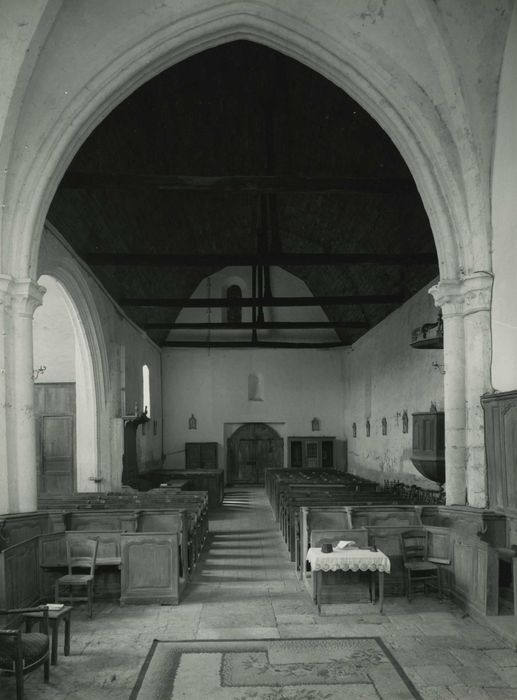 Eglise Saint-Martin : Nef, vue générale