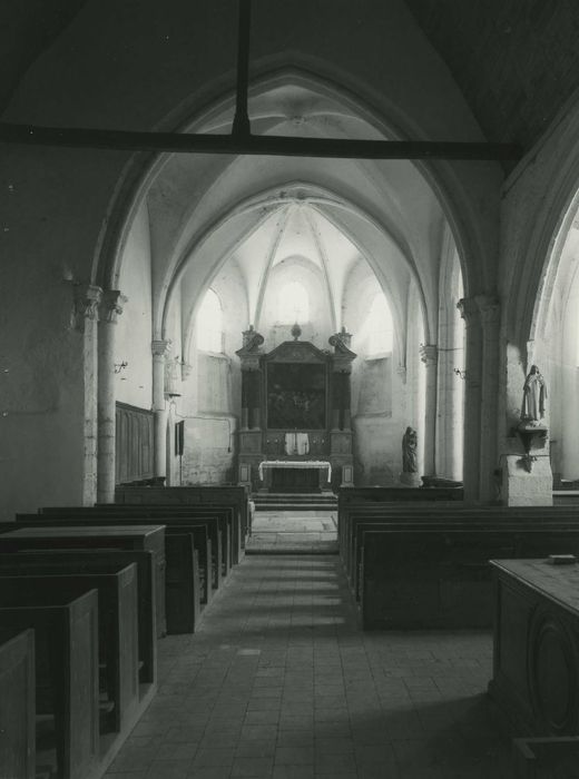 Eglise Saint-Martin : Nef, vue générale