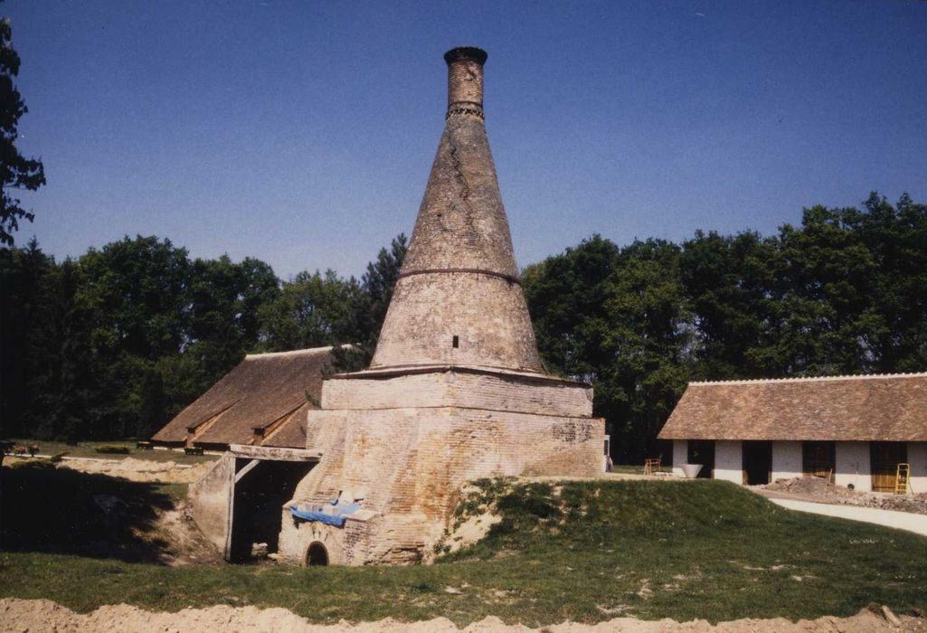 Tuilerie d'Alosse : Four, vue générale