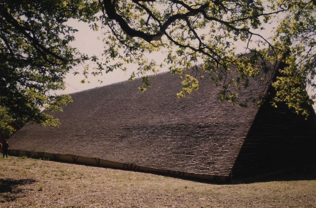 Tuilerie d'Alosse : Séchoir, vue générale