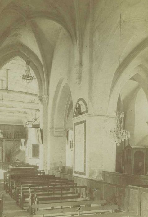 Eglise Saint-Martin : Nef, vue générale