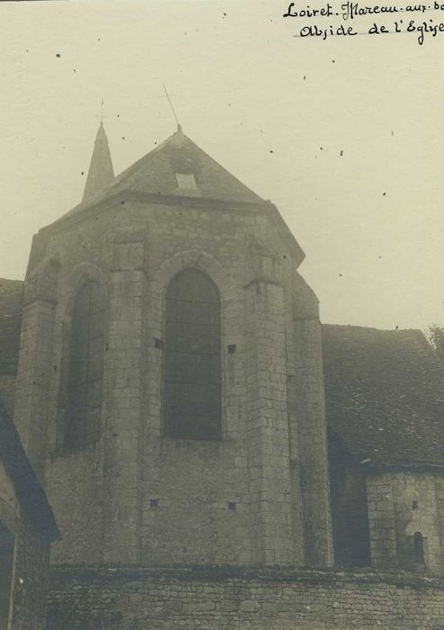 Eglise Saint-Georges : Chevet, vue générale