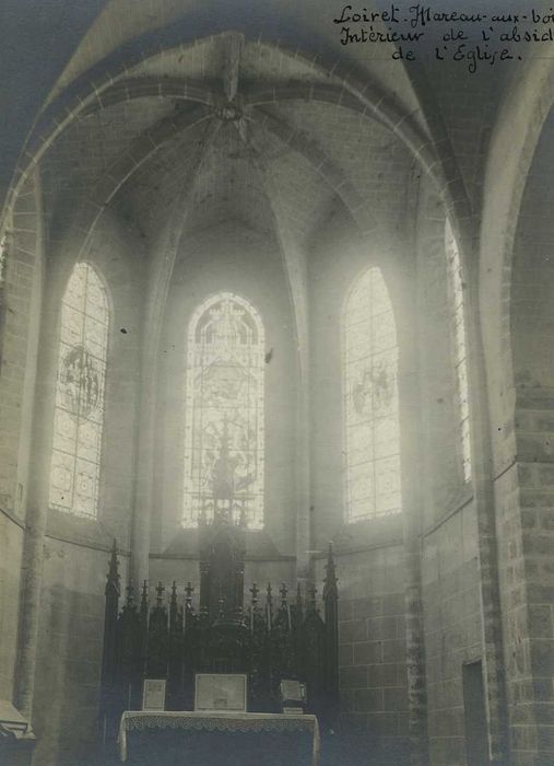 Eglise Saint-Georges : Choeur, vue générale