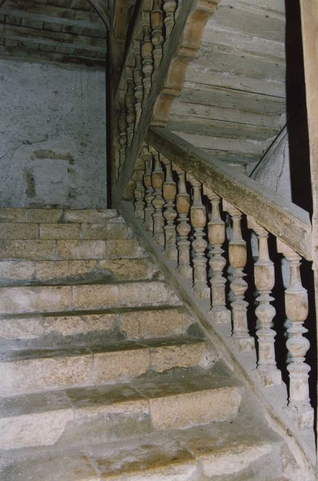 Porte d'Amont : Escalier, vue partielle