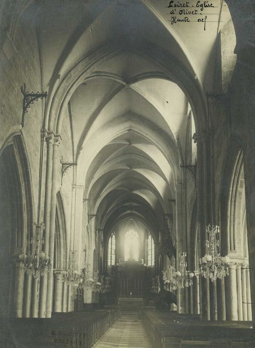 Eglise Saint-Martin : Nef, vue générale